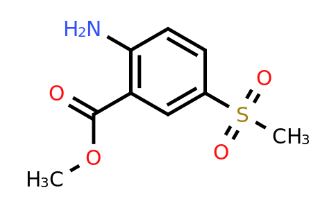 CAS 90610-65-4 | Methyl 2-amino-5-(methylsulfonyl)benzoate