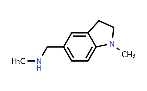 CAS 906352-81-6 | N-Methyl-1-(1-methylindolin-5-yl)methanamine
