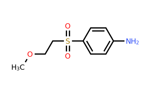 CAS 90643-77-9 | 4-(2-Methoxyethanesulfonyl)aniline