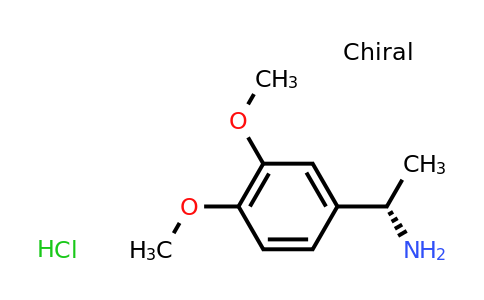 CAS 906528-67-4 | (1S)-1-(3,4-Dimethoxyphenyl)ethan-1-amine hydrochloride