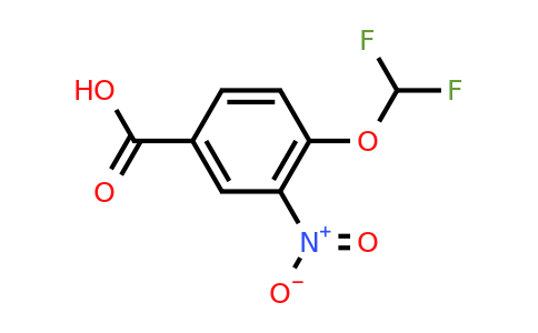 CAS 906747-90-8 | 4-(difluoromethoxy)-3-nitrobenzoic acid