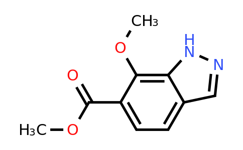 CAS 907190-29-8 | 7-Methoxy-1H-indazole-6-carboxylic acid methyl ester