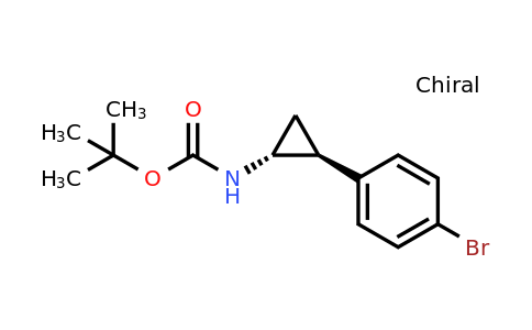 CAS 907196-03-6 | trans-[2-(4-Bromo-phenyl)-cyclopropyl]-carbamic acid tert-butyl ester