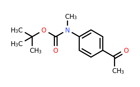 CAS 907209-80-7 | (4-Acetyl-phenyl)-methyl-carbamic acid tert-butyl ester