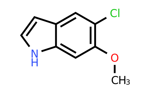 CAS 90721-60-1 | 5-chloro-6-methoxy-1h-indole