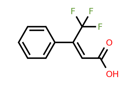 CAS 90724-28-0 | 4,4,4-Trifluoro-3-phenylbut-2-enoic acid
