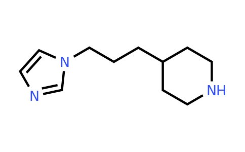 CAS 90747-59-4 | 4-[3-(1H-imidazol-1-yl)propyl]piperidine