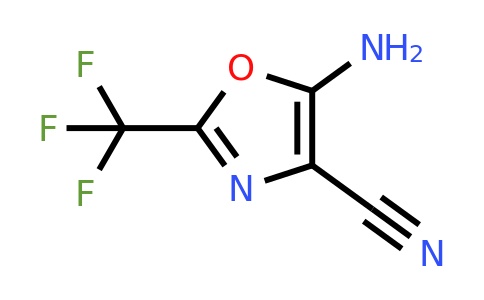 CAS 907552-39-0 | 5-Amino-2-(trifluoromethyl)oxazole-4-carbonitrile