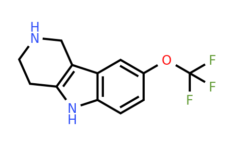 CAS 907566-27-2 | 8-(Trifluoromethoxy)-2,3,4,5-tetrahydro-1H-pyrido[4,3-B]indole