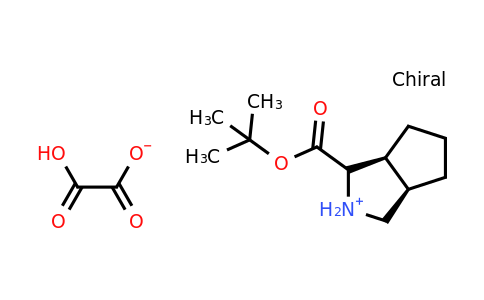 CAS 907606-68-2 | (3aR,6aS)-1-(tert-Butoxycarbonyl)octahydrocyclopenta[c]pyrrol-2-ium carboxyformate