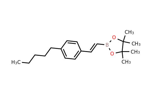 CAS 907626-13-5 | 2-[2-(4-Pentylphenyl)vinyl]-4,4,5,5-tetramethyl-1,3,2-dioxaborolane