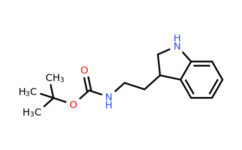 CAS 907969-24-8 | [2-(2,3-Dihydro-1H-indol-3-yl)-ethyl]-carbamic acid tert-butyl ester