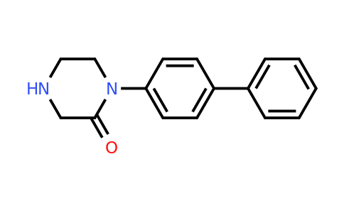 CAS 907972-38-7 | 1-Biphenyl-4-YL-piperazin-2-one