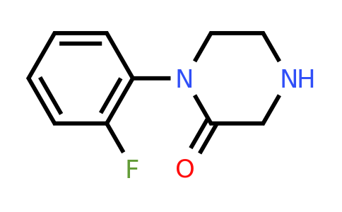 CAS 907972-55-8 | 1-(2-Fluorophenyl)-2-piperazinone