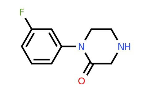 CAS 907972-57-0 | 1-(3-Fluorophenyl)-2-piperazinone