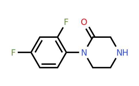 CAS 907972-61-6 | 1-(2,4-Difluoro-phenyl)-piperazin-2-one
