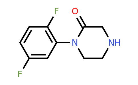 CAS 907972-63-8 | 1-(2,5-Difluoro-phenyl)-piperazin-2-one
