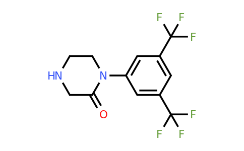 CAS 907972-84-3 | 1-(3,5-Bis-trifluoromethyl-phenyl)-piperazin-2-one