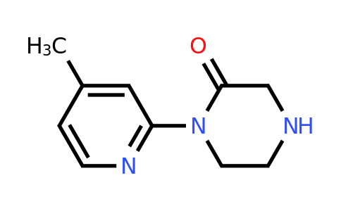 CAS 907972-87-6 | 1-(4-Methyl-pyridin-2-YL)-piperazin-2-one