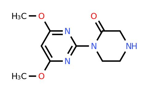 CAS 907972-90-1 | 1-(4,6-Dimethoxy-pyrimidin-2-YL)-piperazin-2-one