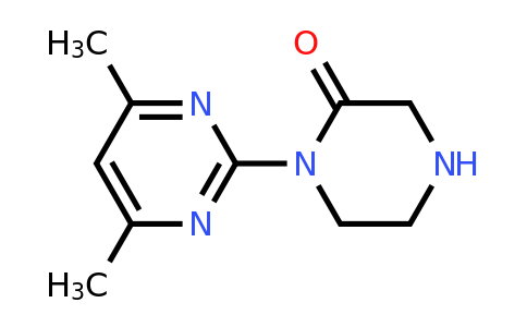 CAS 907972-92-3 | 1-(4,6-Dimethyl-pyrimidin-2-YL)-piperazin-2-one