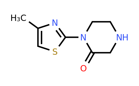CAS 907972-94-5 | 1-(4-Methyl-thiazol-2-YL)-piperazin-2-one