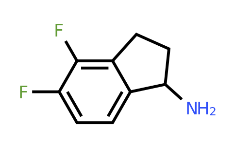 CAS 907973-34-6 | 4,5-Difluoro-2,3-dihydro-1H-inden-1-amine