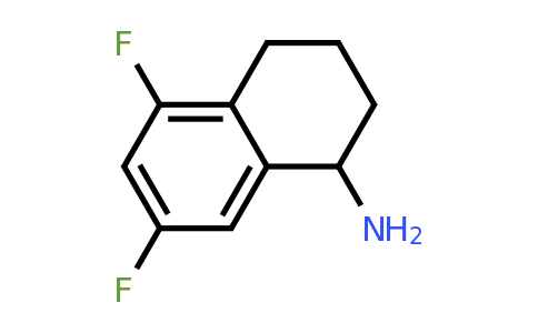 CAS 907973-46-0 | 5,7-Difluoro-1,2,3,4-tetrahydro-naphthalen-1-ylamine