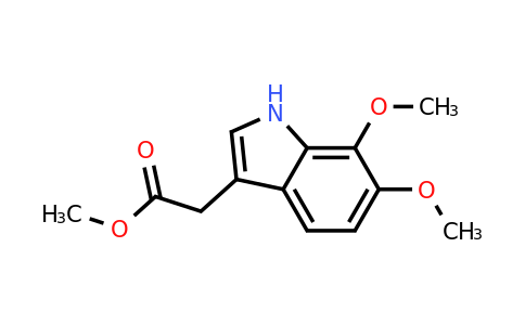 CAS 908003-80-5 | (6,7-Dimethoxy-1H-indol-3-yl)-acetic acid methyl ester