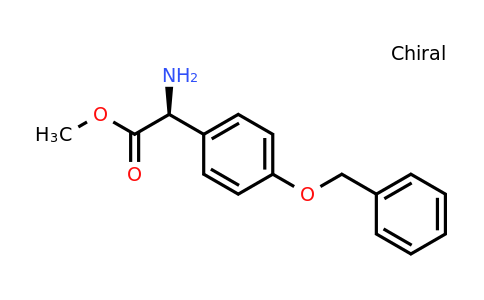 CAS 908066-52-4 | (S)-Methyl 2-amino-2-(4-(benzyloxy)phenyl)acetate