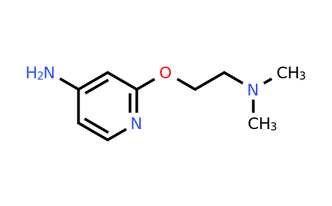 CAS 908117-05-5 | 2-[2-(dimethylamino)ethoxy]pyridin-4-amine