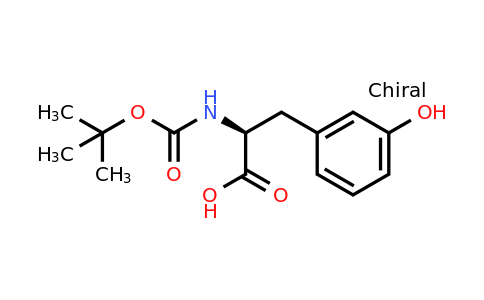 CAS 90819-30-0 | (S)-2-Tert-butoxycarbonylamino-3-(3-hydroxy-phenyl)-propionic acid