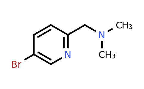 CAS 908271-69-2 | [(5-bromopyridin-2-yl)methyl]dimethylamine