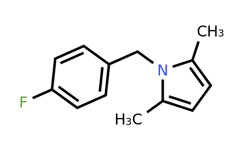 CAS 908294-62-2 | 1-(4-fluorobenzyl)-2,5-dimethyl-1H-pyrrole