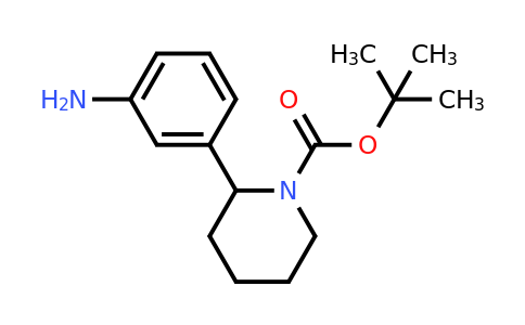 CAS 908334-27-0 | tert-Butyl 2-(3-aminophenyl)piperidine-1-carboxylate