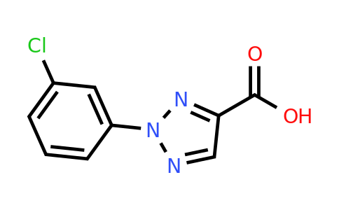 CAS 90839-69-3 | 2-(3-chlorophenyl)-2H-1,2,3-triazole-4-carboxylic acid
