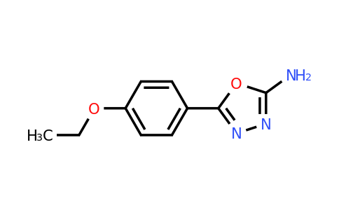 CAS 90840-51-0 | 5-(4-ethoxyphenyl)-1,3,4-oxadiazol-2-amine