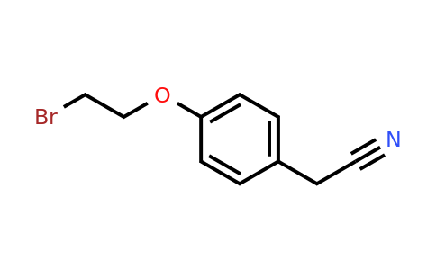 CAS 90844-74-9 | 2-[4-(2-Bromoethoxy)phenyl]acetonitrile