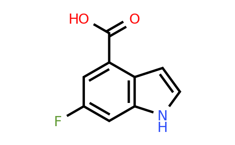 CAS 908600-71-5 | 6-fluoro-1H-indole-4-carboxylic acid