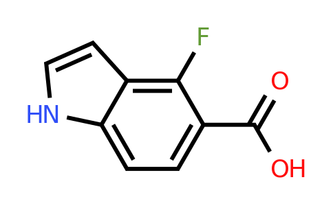 CAS 908600-72-6 | 4-Fluoro-1H-indole-5-carboxylic acid