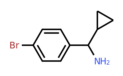 CAS 90868-92-1 | (4-Bromophenyl)(cyclopropyl)methanamine