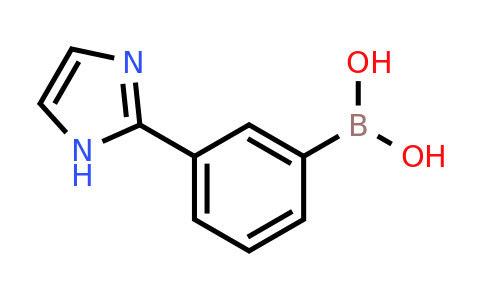 CAS 909120-16-7 | [3-(1H-Imidazol-2-YL)phenyl]boronic acid