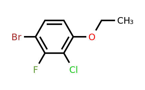 CAS 909122-14-1 | 1-Bromo-3-chloro-4-ethoxy-2-fluorobenzene