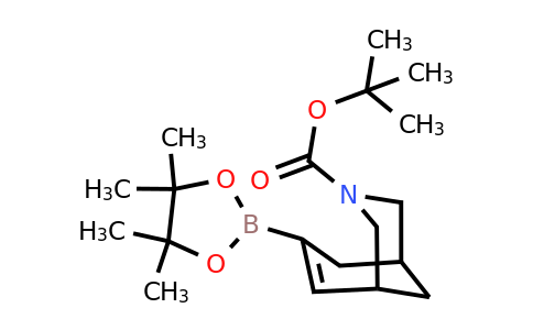 CAS 909135-34-8 | 3-azabicyclo[3.3.1]non-6-ene-3-carboxylic acid, 7-(4,4,5,5-tetramethyl-1,3,2-dioxaborolan-2-yl)-, 1,1-dimethylethyl ester