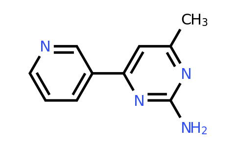 CAS 90916-52-2 | 4-Methyl-6-(pyridin-3-yl)pyrimidin-2-amine
