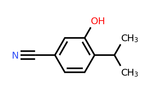 CAS 90921-32-7 | 3-Hydroxy-4-(propan-2-YL)benzonitrile