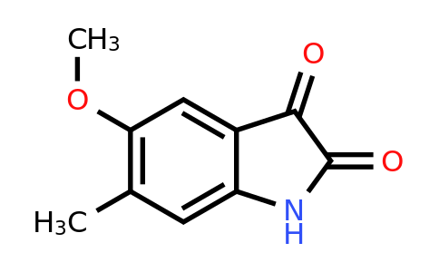 CAS 909391-42-0 | 5-Methoxy-6-methylindoline-2,3-dione