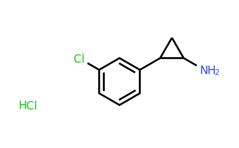 CAS 90942-38-4 | 2-(3-Chlorophenyl)cyclopropanamine hydrochloride