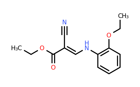 CAS 909512-00-1 | Ethyl 2-cyano-3-[(2-ethoxyphenyl)amino]prop-2-enoate