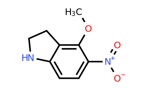CAS 909556-12-3 | 4-methoxy-5-nitro-indoline